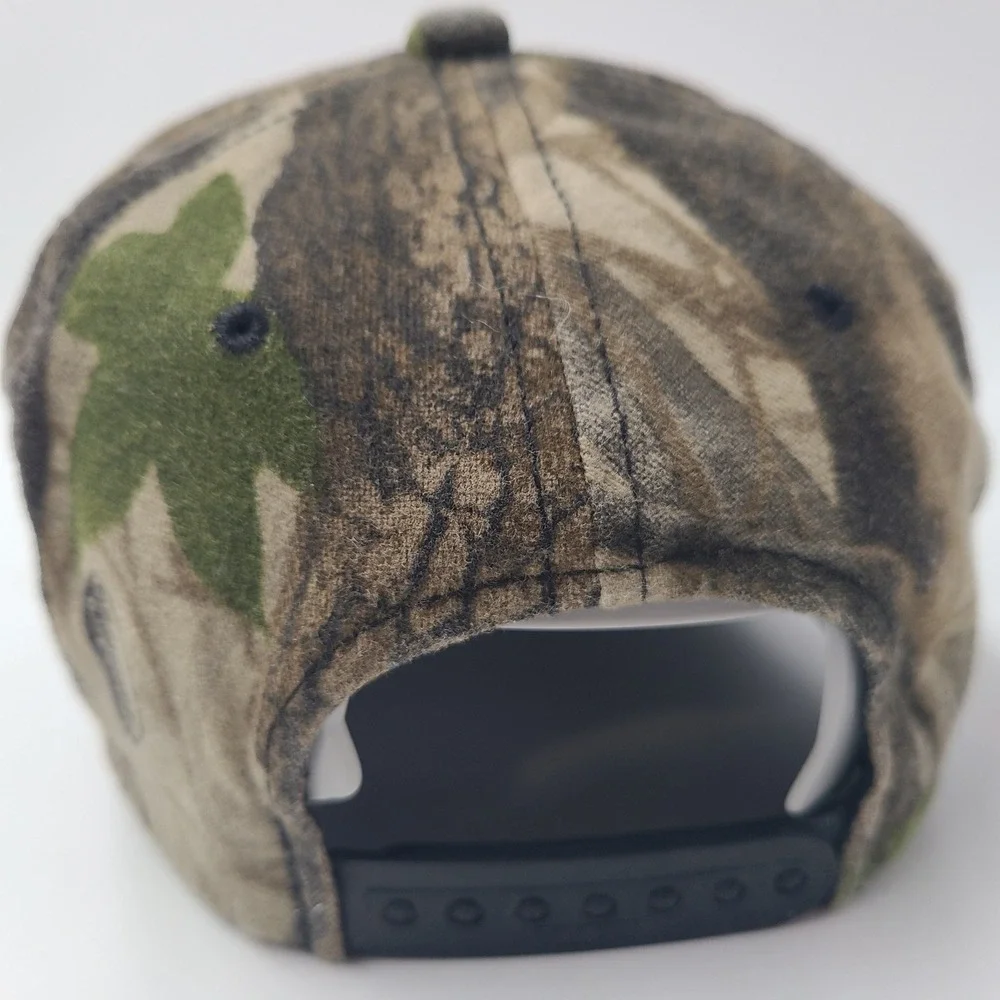 Youth RedHead Hat Snapback Brown Green Camo Hunting Fishing Outdoors Logo Casual
